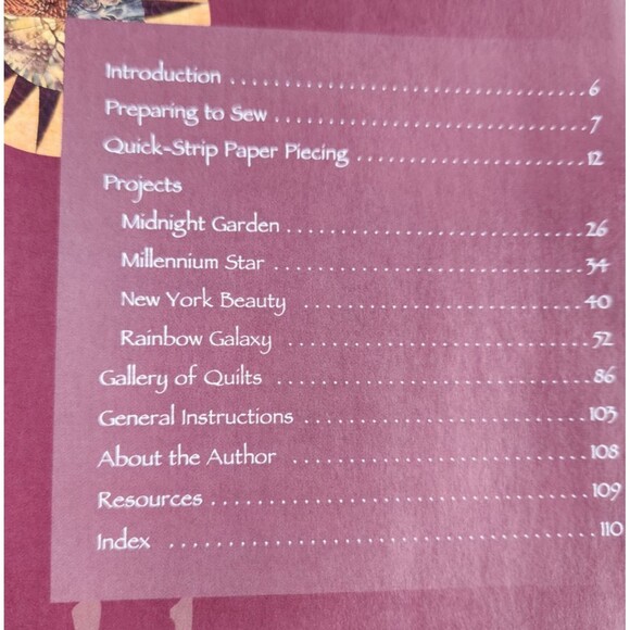 1988 Quick Strip Jorgenson Double Wedding Ring Quilt Acrylic Templates + Book - Picture 14 of 16